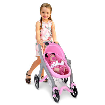 Carrinho de Boneca Minnie Mouse - Classic Dolls - Roma