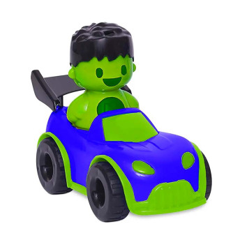 Carrinho Roda Livre - Baby Heróis - Verde - Mercotoys