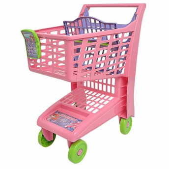 Carrinho de Compras Infantil - Market - Rosa - Magic Toys