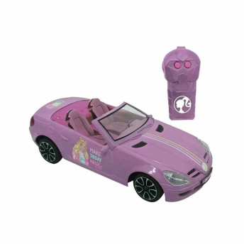 Carrinho de Controle Remoto - Barbie - Fashion Driver Conversível - Candide