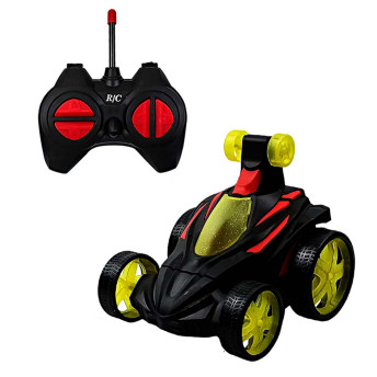 Carrinho de Controle Remoto - Crazy Fox 360 - Preto - DM Toys