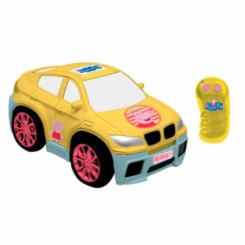 Carrinho de Controle Remoto - Peppa Pig - Veículo de Passeio - 3 Funções - Candide