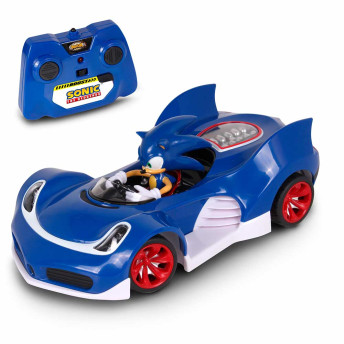 Carrinho de Controle Remoto - Sonic All Star Racing Transformed - Fun Divirta-se
