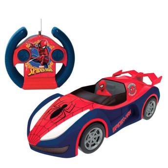 Carrinho de Controle Remoto - Spiderman - Overdrive - 7 Funções - Candide