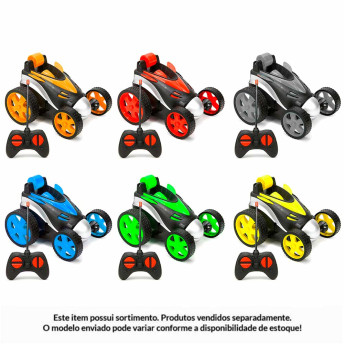 Carrinho de Controle Remoto - Super Spin Car - Sortido - CKS Toys
