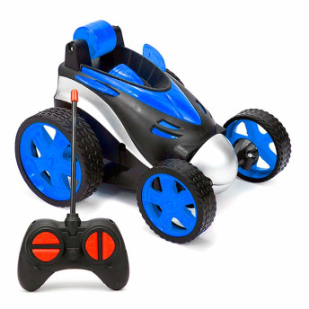 Carrinho de Controle Remoto - Super Spin Car 360 - Azul - CKS Toys