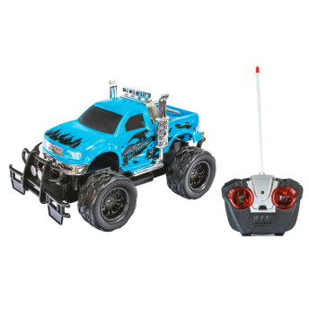 Carrinho de Controle Remoto - Trucks Radicais - Azul - Unik Toys