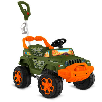 Carrinho de Passeio e Pedal - Banjipe - Camuflado - Bandeirante