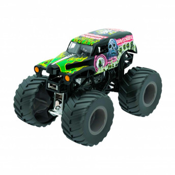 Carrinho Roda Livre - Crazy Cars - Furious Machine - Grave Digger - Sapico Toys