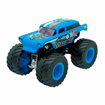 Carrinho Roda Livre - Crazy Cars - Furious Machine - Monster Truck - Sapico Toys