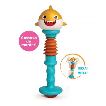 Chocalho Esticadinho Baby Shark - Elka