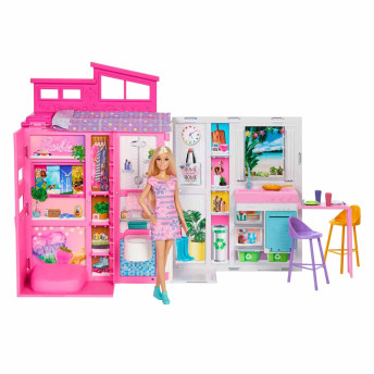 Conjunto Cenário e Boneca - Barbie - Casa Glam - Mattel