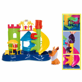 Conjunto e Figura- Pet Splash - Parque Aquático - Samba Toys