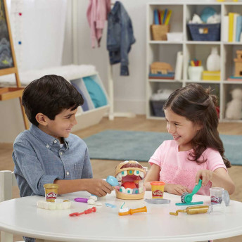 Conjunto Massa de Modelar - Play-Doh - Brincando de Dentista - Hasbro