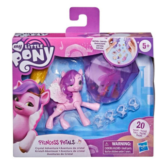 Conjunto Surpresa - My Little Pony - Aventuras do Cristal - Princess Petals - Hasbro