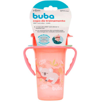 Copo de Treinamento 360 - com Alça - 300ml - Coala - Buba