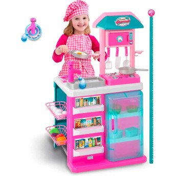 Cozinha Infantil Completa - Gourmet - Sai Água - Magic Toys