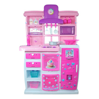 Cozinha Infantil Completa Grande - Master Magic - Sai Água - Magic Toys