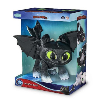 Figura Articulada - Como Treinar seu Dragão - Baby Dragões - Eclipse - Pupee