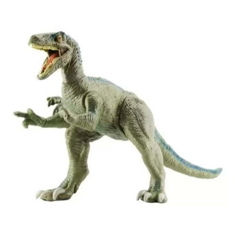 Figura Articulada - Jurassic World - Dinossauro Blue - 50 cm - Mimo Toys