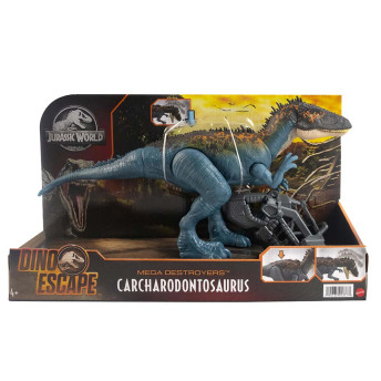 Figura Articulada - Jurassic World - Mega Destroyers - Charcarodontosaurus - Mattel