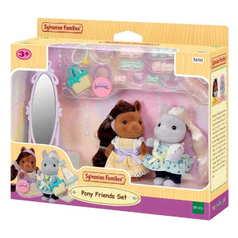 Figura com Acessório - Sylvanian Families - Amigos Pôneis - Epoch Magia