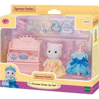 Figura com Acessório - Sylvanian Families - Vestir de Princesa - Epoch Magia