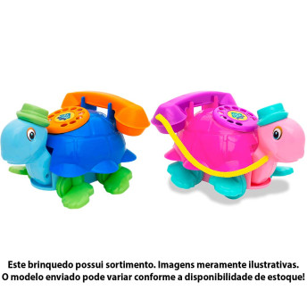Figura com Rodinha - Baby Land - Teltaluga - Sortido - Cardoso Toys