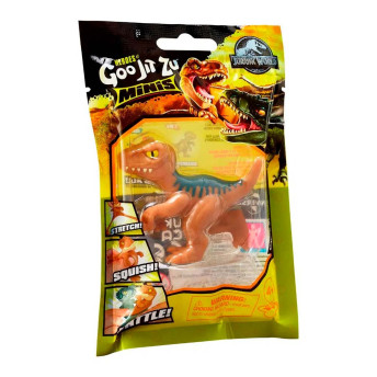 Figura de Apertar - 6 cm - Goo Jit Zu Minis - Jurassic World - Echo - Sunny Brinquedos