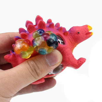 Figura de Apertar - Squish Mania Dinossauro - Stegosaurus - Toyng