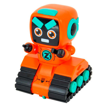 Figura de Fricção - Bob Robô - 11 cm - Laranja - DM Toys