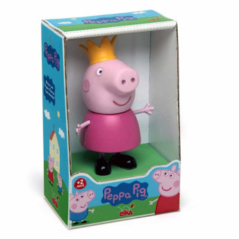 Figura de Vinil - 15 cm - Peppa Pig - Peppa Princesa - Elka