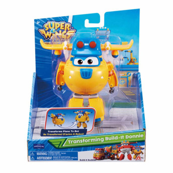 Figura e Veículo Transformável - Super Wings - Construtor Donnie - Fun Divirta-Se