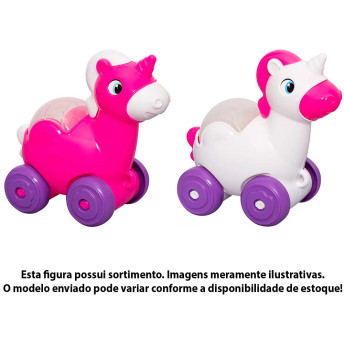 Figura Educativa - Didático - Baby Fofo - Unicórnio - Sortido - MercoToys