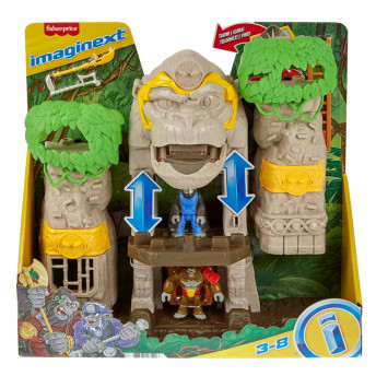 Figuras e Cenário - Gorilla - Super Fortaleza Gorila - Imaginext