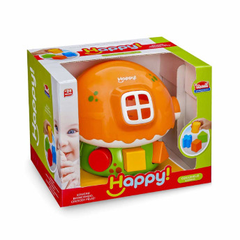 Formas de Encaixe - Happy - Cogumelo Didático - Usual Brinquedos
