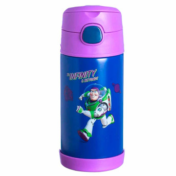 Garrafa com Canudo - Térmica - 400ml - Toy Story - Buzz - Zonacriativa