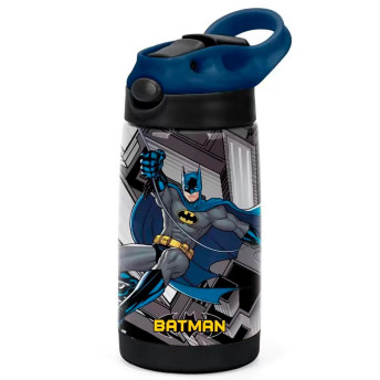 Garrafa Infantil - Aço Inox - 500ml - Batman - Luxcel