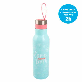 Garrafinha Cantil - 500ml - Leve Só O Que É Bom - Uatt