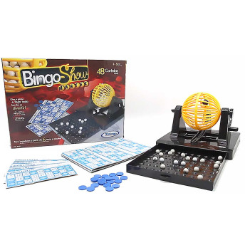 Jogo Infantil - Bingo Show Master - 48 cartelas - Xalingo
