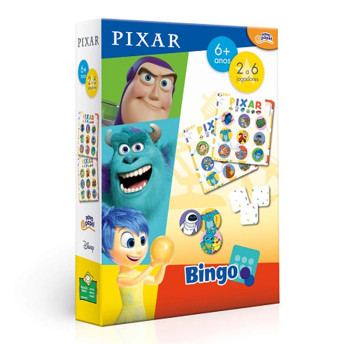 Jogo de Bingo Infantil - Disney-Pixar - Personagens - Toyster