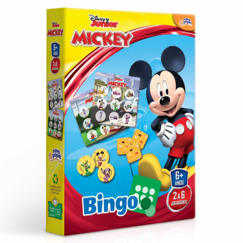 Jogo de Bingo Infantil - Disney Junior - Mickey - Toyster