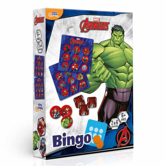Divirta-se com o Jogo de Bingo Infantil - Marvel - Avengers - Toyster 