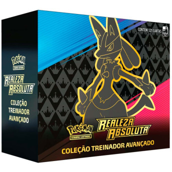 Jogo de Cartas - Pokémon - Box Treinador Avançado - Lucario V - Copag