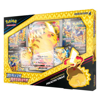 Jogo de Cartas - Pokémon RA - Coleção Pikachu VMAX - Pikachu - Copag