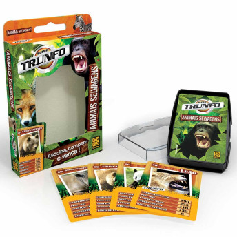 Jogo de Cartas - Super Trunfo - Animais Selvagens - Grow