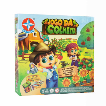 Jogo de Cartas Infantil - Jogo da Colheita - Estrela