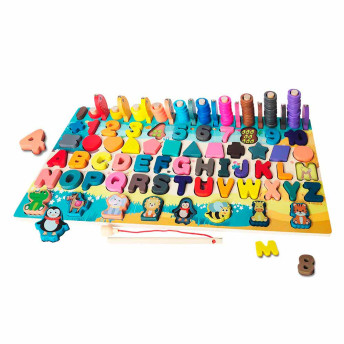 Jogo Educativo - Aprenda Brincando Multiatividades - DM Toys