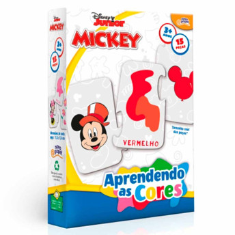 Jogo Educativo - Disney Mickey - Aprendendo as Cores - Toyster