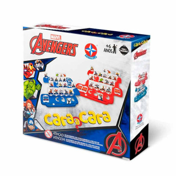 Jogo Infantil - Cara a Cara - Marvel Avengers - Estrela